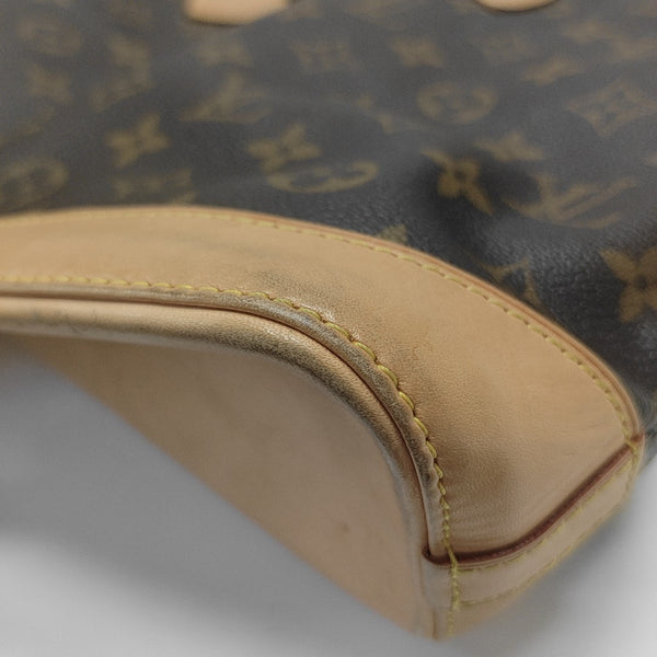 LOCKIT PM Monogram Coated Canvas Brown