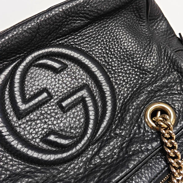 Soho Medium Calfskin Black