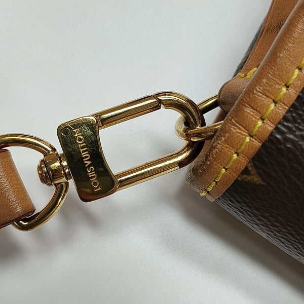DIANE Monogram Coated Canvas Brown