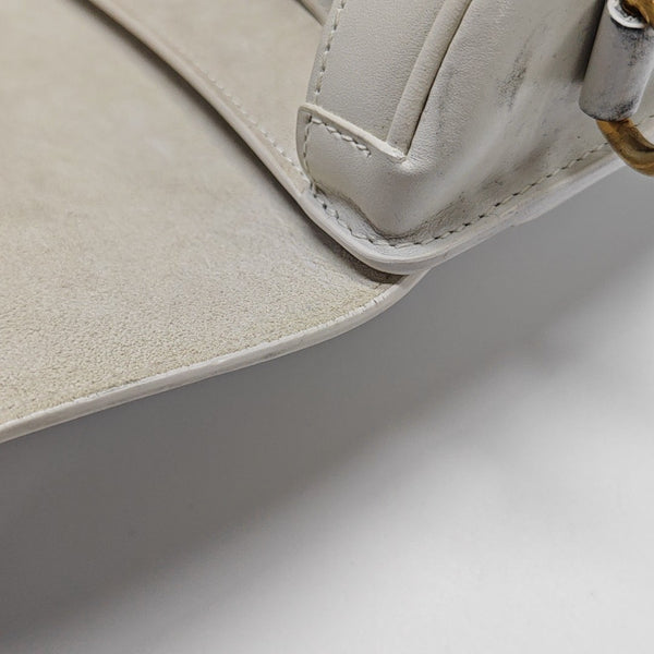 Bobby Medium Calfskin White