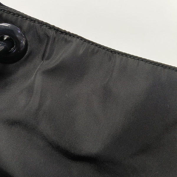 Nylon Shoulder Bag Black