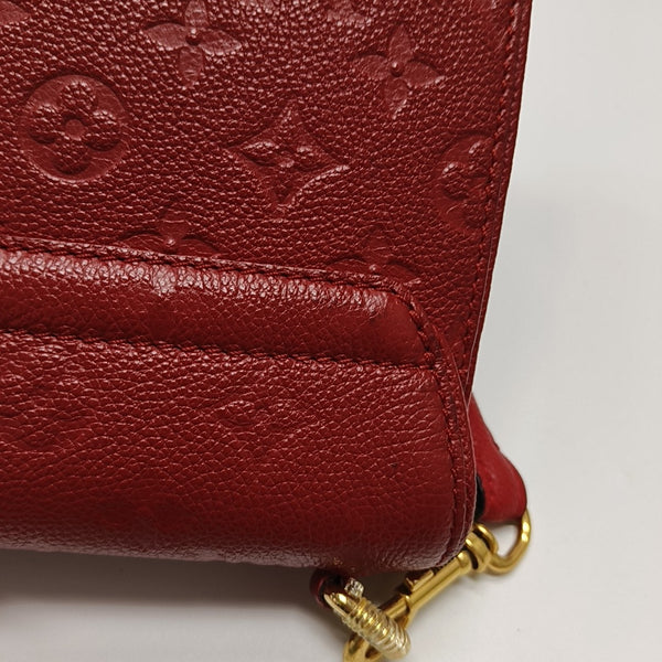 SAINT SULPICE Calfskin Red