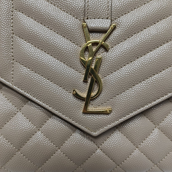 MONOGRAM Quilted Calfskin Beige