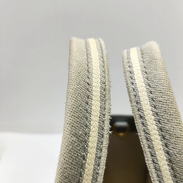 Book Tote Small Oblique Canvas Gray