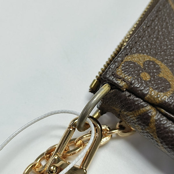 ACCESSOIRES MM Monogram Coated Canvas Brown