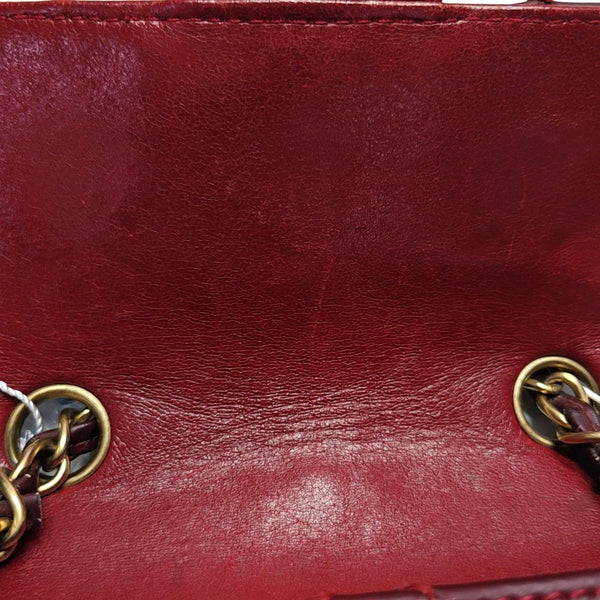 Quilted Calfskin Red
