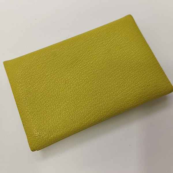 Calvi Chèvre Mysore Yellow Card Holder