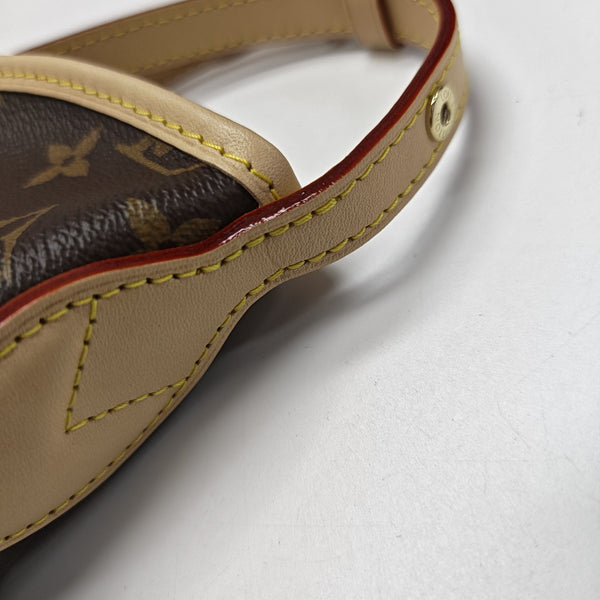 Line Up Monogram Coated Canvas Brown