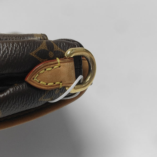 SAUMUR BB Monogram Coated Canvas Brown