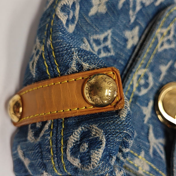 BAGGY GM Monogram Denim Blue