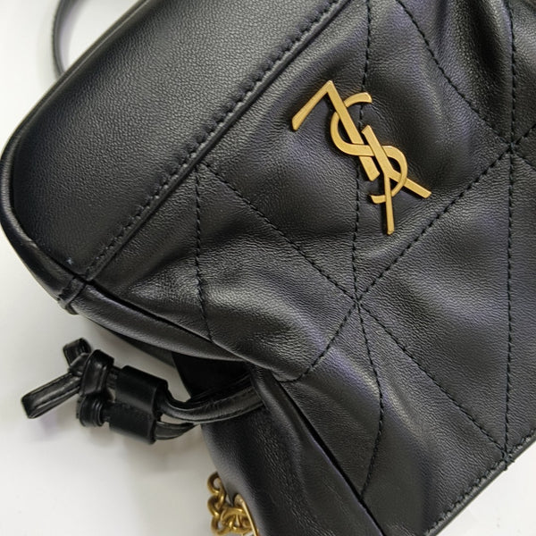 JAMIE SHOPPING Quilted Lambskin Black