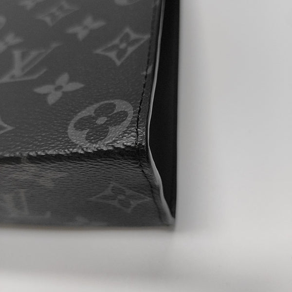 Pochette Voyag MM Monogram Coated Canvas Black