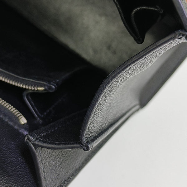 Hourglass Small Calfskin Black