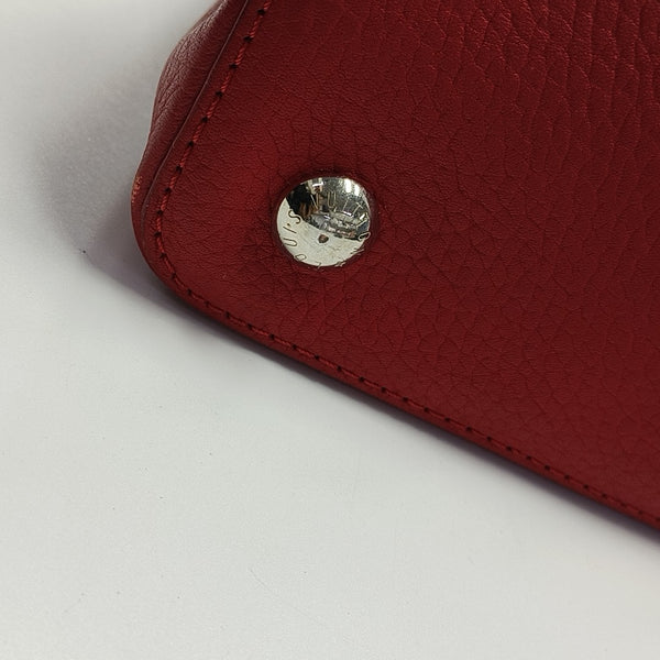 CAPUCINES MM Calfskin Red