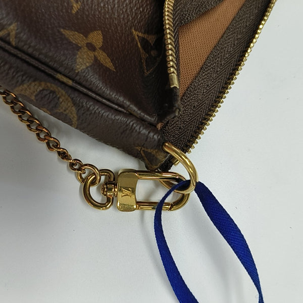 ACCESSOIRES Mini Monogram Coated Canvas Brown