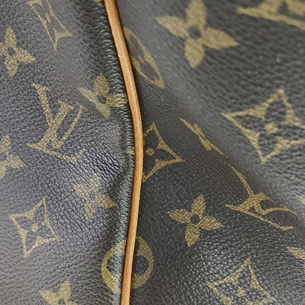 TOTALLY MM Monogram Coated Canvas Brown
