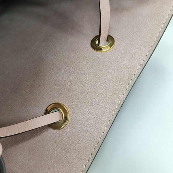 NÉONOÉ MM Monogram Coated Canvas Brown