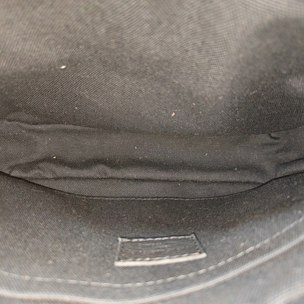 NIL Monogram Coated Canvas Black