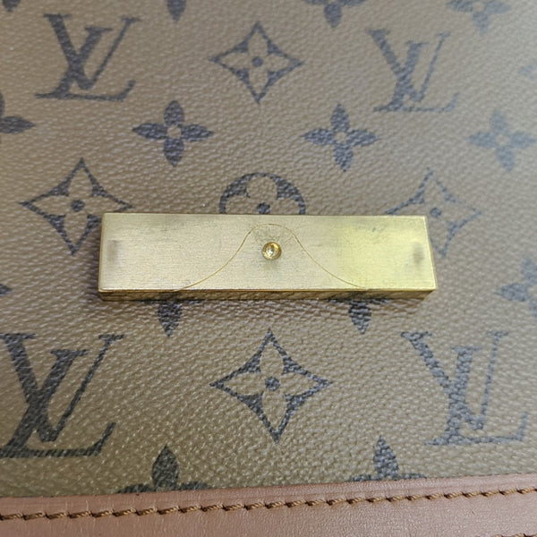 DAUPHINE MM Monogram Coated Canvas Brown