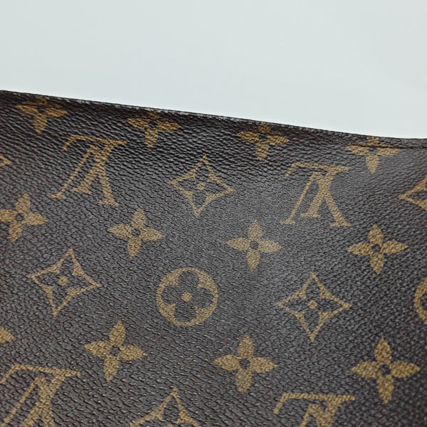 TOILET POCKET 26 Monogram Coated Canvas Brown