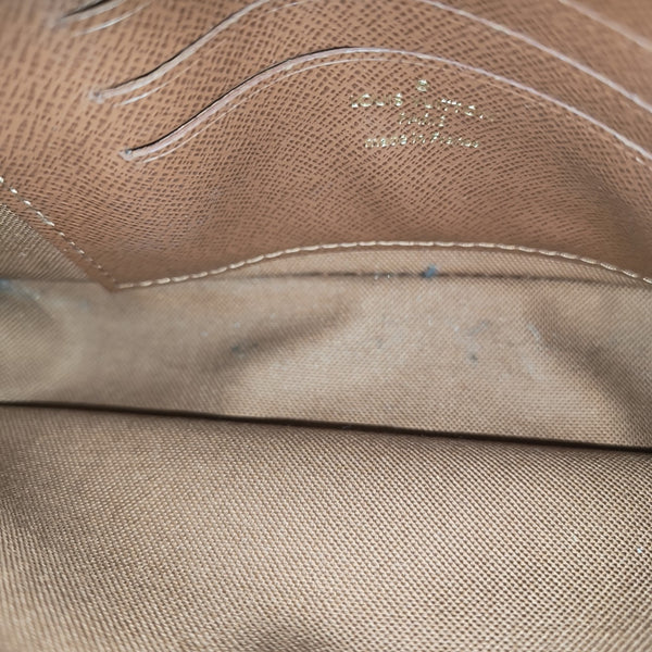 IVY Monogram Coated Canvas Brown