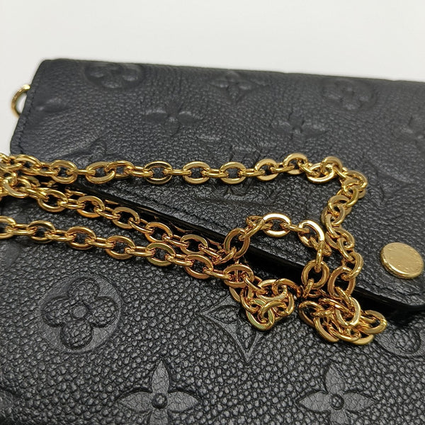 FÉLICIE Mini Monogram Calfskin Black