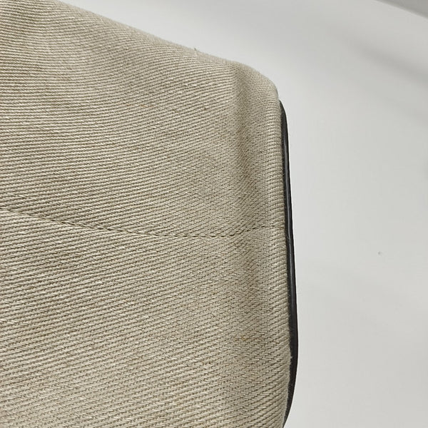Canvas Bucket Bag Gray