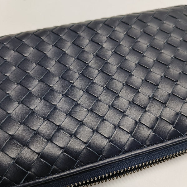 Calfskin Wallet Blue