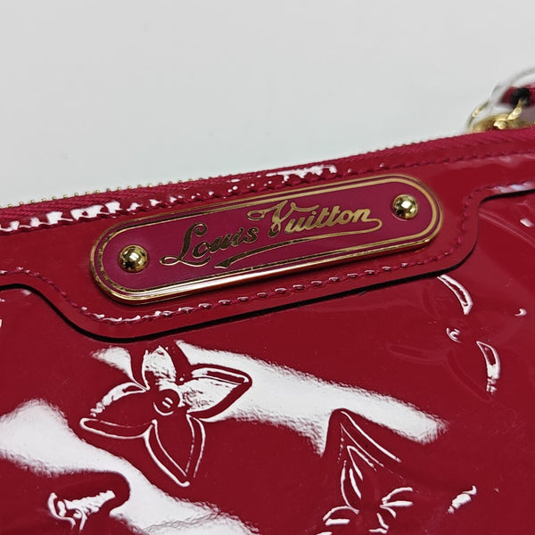 Patent Leather Coin Purse Red