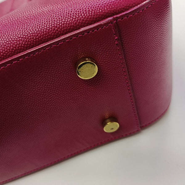 Calfskin Shoulder Bag Red