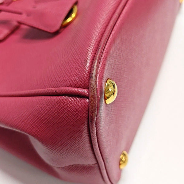 Galleria Medium Saffiano Calfskin Red
