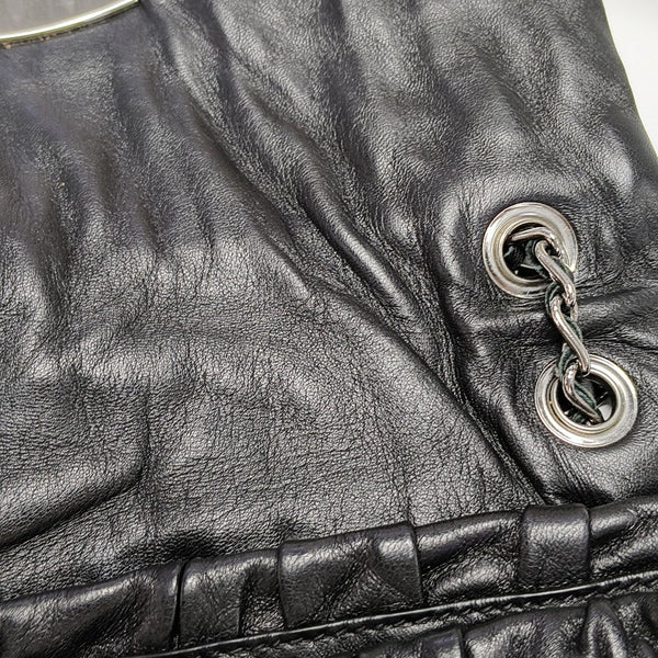Lambskin Crossbody Bag Black