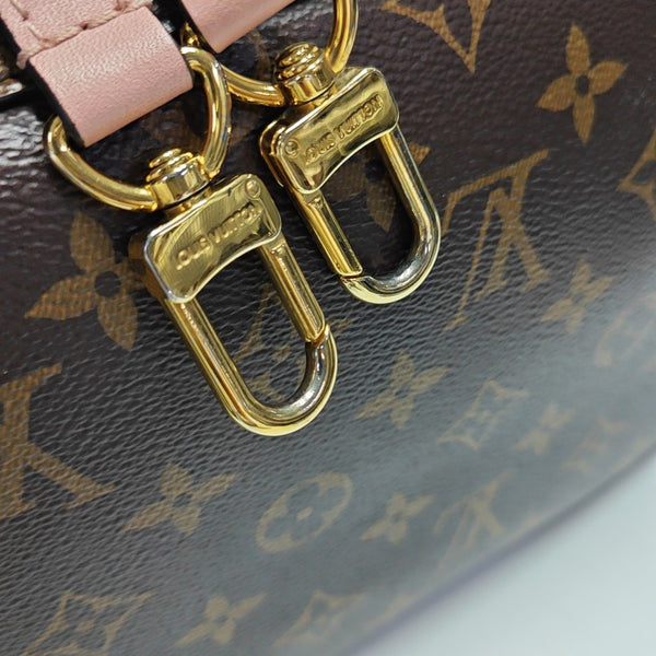 NÉONOÉ MM Monogram Coated Canvas Brown