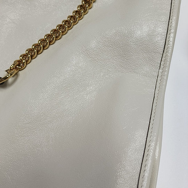 Rajah Calfskin White