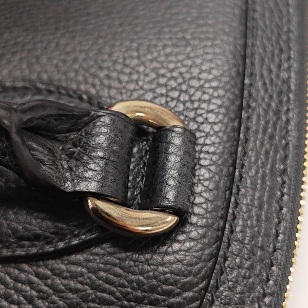 Microguccissima Calfskin Black
