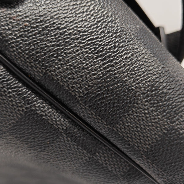 DANIEL Damier Graphite Coated Canvas Gray
