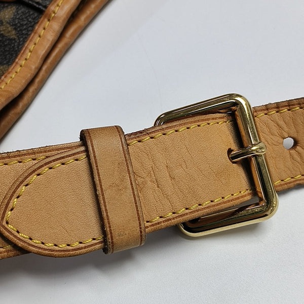 GALLIERA Monogram Coated Canvas Brown