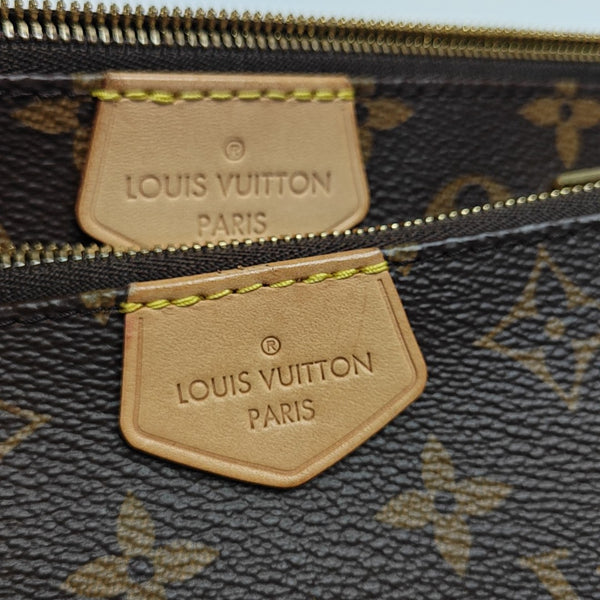 MULTI Monogram Coated Canvas Brown