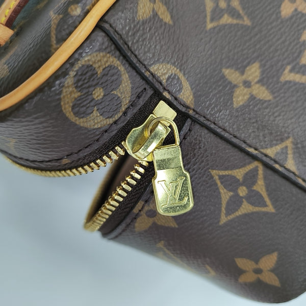 NICE Super Mini Monogram Coated Canvas Brown