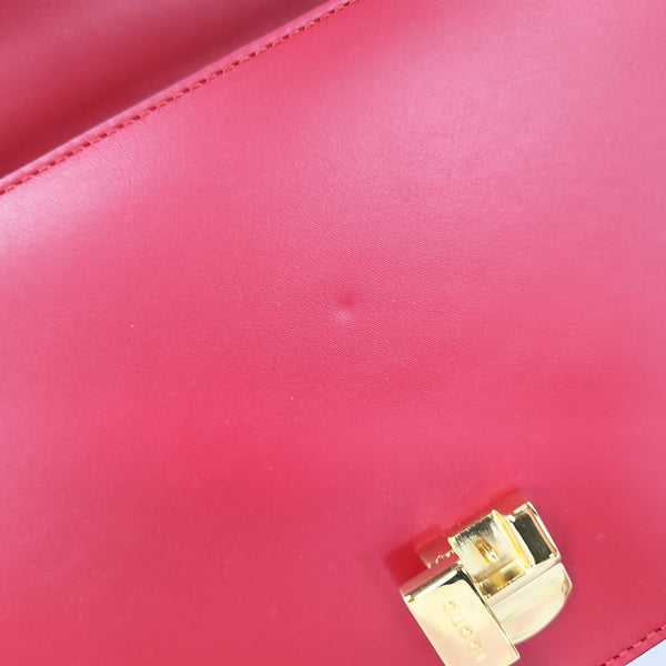 Sylvie Small Calfskin Red