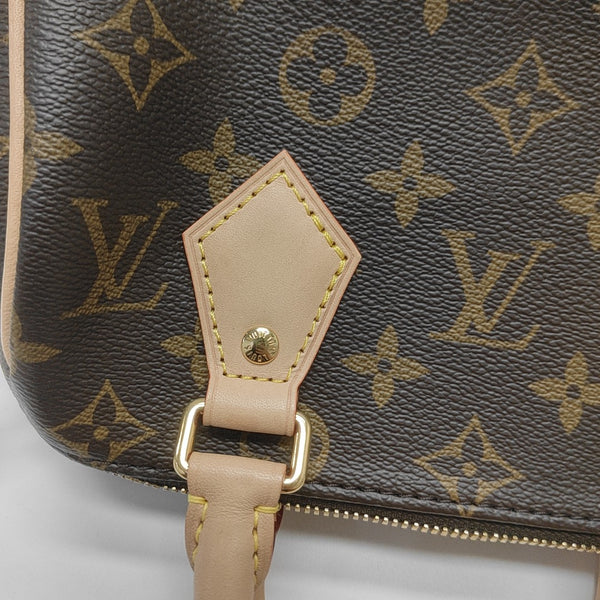 SPEEDY 20 Monogram Coated Canvas Brown