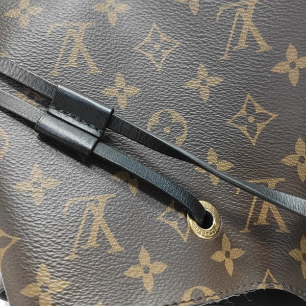 NÉONOÉ MM Monogram Coated Canvas Brown