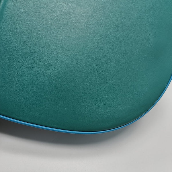 Heel Calfskin Blue