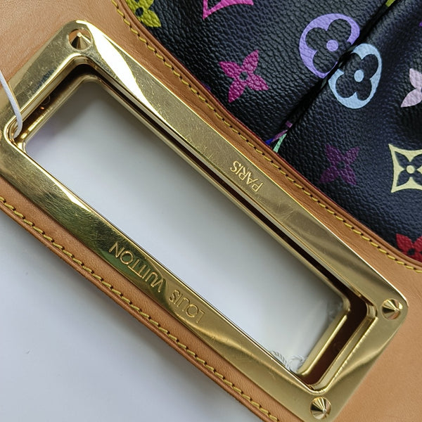 LV × TM JUDY Monogram Coated Canvas Black