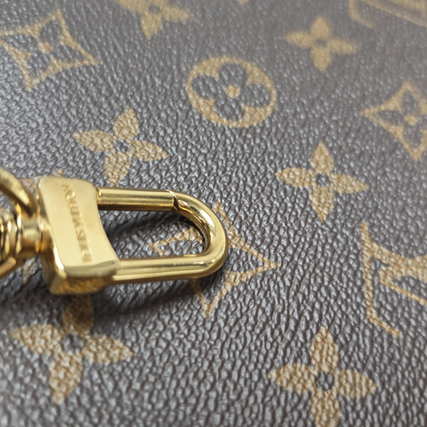 EDEN Monogram Coated Canvas Brown