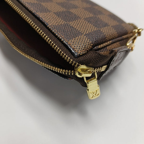 ACCESSOIRES MM Damier Ebene Coated Canvas Brown