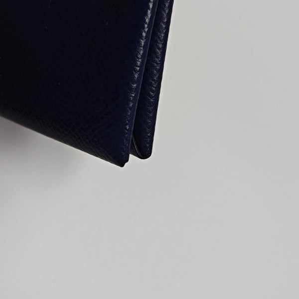 Epsom Card Holder Blue
