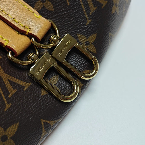 BOULOGNE Monogram Coated Canvas Brown