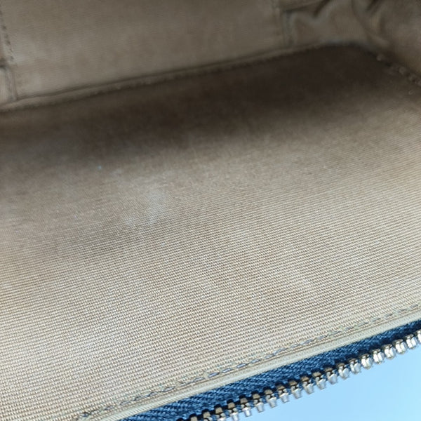 TRIOMPHE Mini Quilted Coated Canvas Black