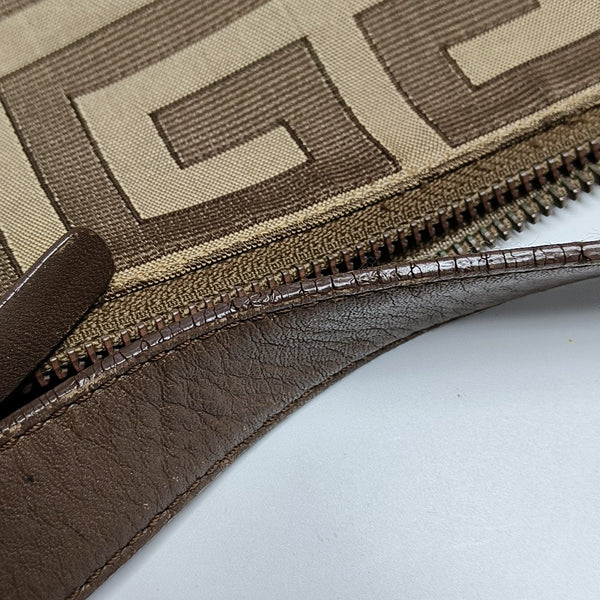 Canvas Shoulder Bag Brown